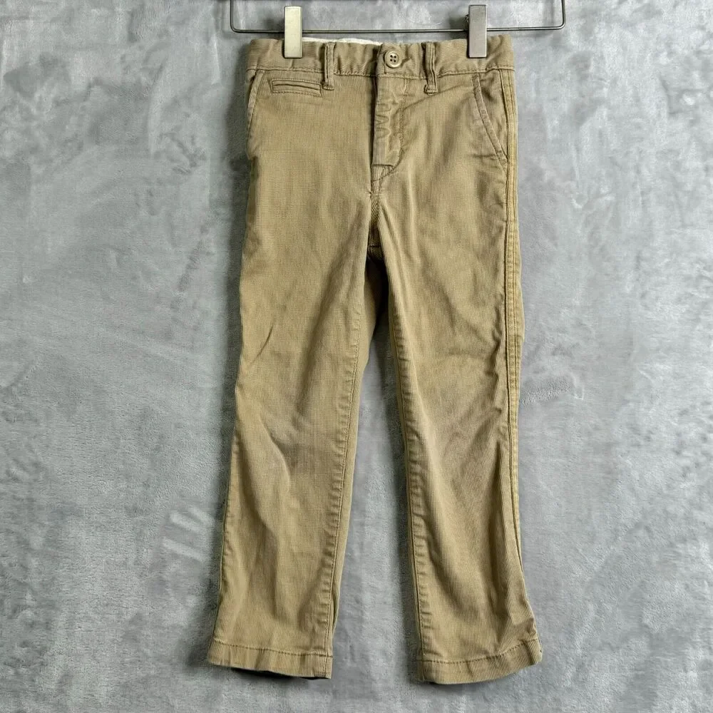 GAP Sarah Jessica Parker Rabbit Rabbit Khaki Pants Kids 4 Adjustable Waist